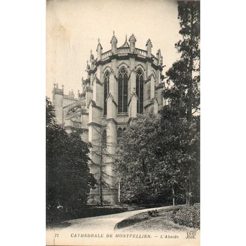 Cpa Montpellier - L'abside De La Cathédrale (52)