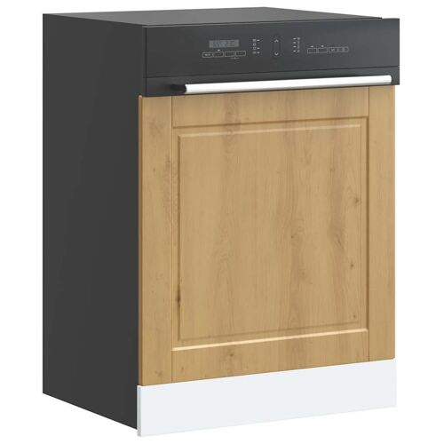 Vidaxl Panneau De Lave-Vaisselle Porto Chêne Artisanal 60x1,5x67 Cm