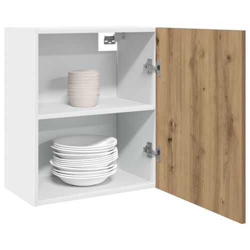 vidaXL Armoire suspendue chêne artisanal 50x31x60 cm bois d'ingénierie
