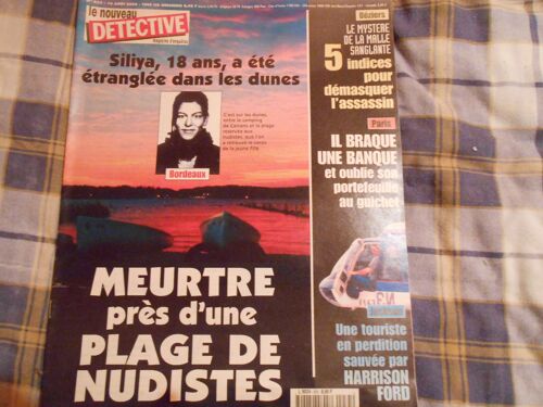 Le Nouveau Détective N°935 Meurtre Près D'une Plage De Nudistes