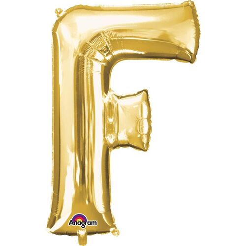 Anagram Ballon Foil Lettre F Or