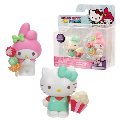 Hello Kitty Hello Kitty - Blister De 2 Personnages De 5 Cm - Asst