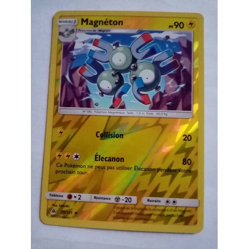Carte Pokemon Soleil Et Lune - Lumière Interdite : Magneton 35/131