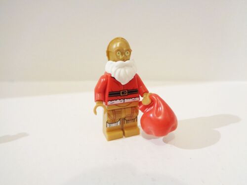 LEGO Star Wars Minifigure - C3PO en Père Noêl