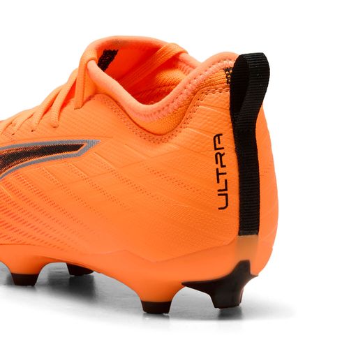 Puma Chaussures De Football Ultra 6 Match Fg/ag Enfant Et Adolescent Chaussures Heat Fire/noir/glowing Rouge