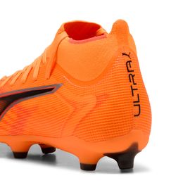 Puma Chaussures De Football Ultra 6 Match+ Fg/ag Femme Chaussures Heat Fire/noir/glowing Rouge