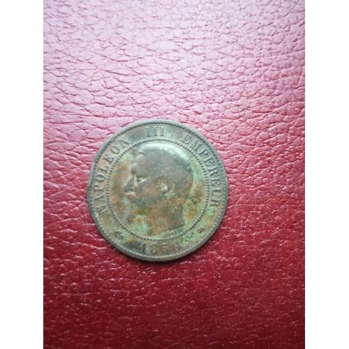 10 Centimes Napoléon 1856 Bb