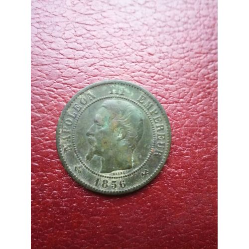 10 Centimes Napoléon 1856 B