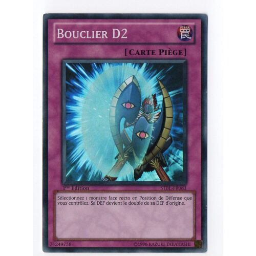 Bouclier D2 - Yu-Gi-Oh! - Stbl-Fr063 - Sr