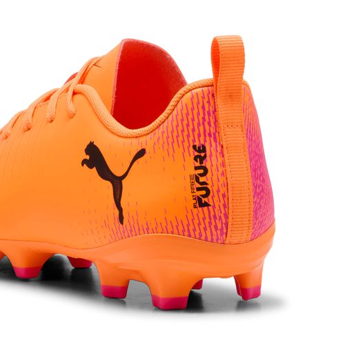 Puma Chaussures De Football Future 8 Play Fg/ag Enfant Et Adolescent Chaussures Heat Fire/noir/ravish