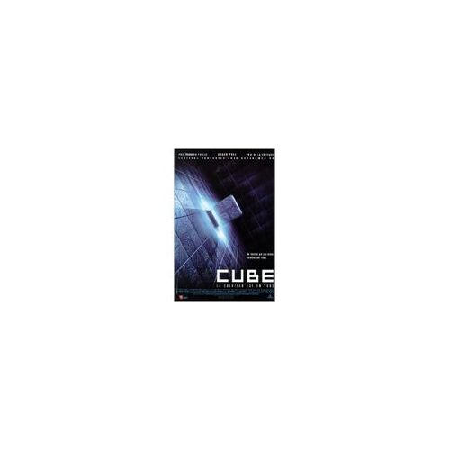 Cube - Cube Libre - Vincenzo Natali - Nicole Deboer - Nicky Guadagni - Affiche De Cinéma Pliée 60x40 Cm