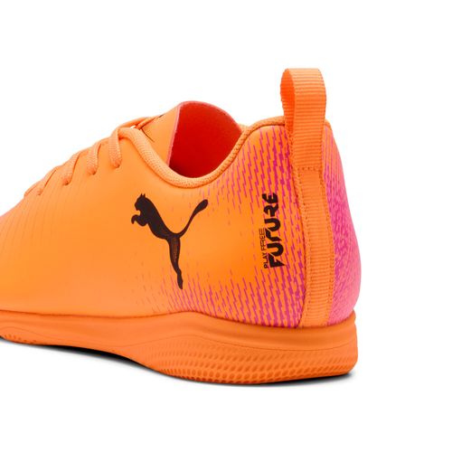 Puma Chaussures De Futsal Future 8 Play Enfant Et Adolescent Chaussures Heat Fire/noir/ravish