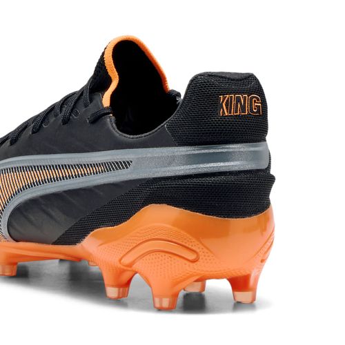Puma Chaussures De Football King Ultimate Fg/ag Chaussures Noir/heat Fire/silver