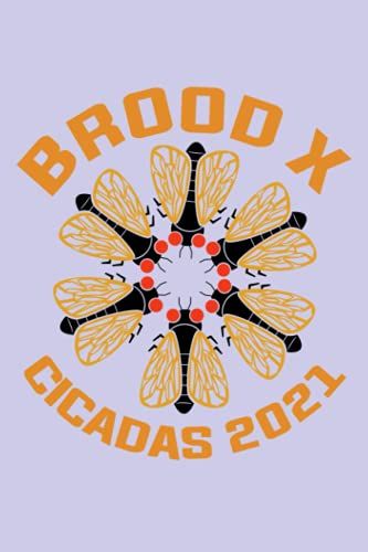 Brood X Cicadas 2021: 110 Page Notebook Journal For Entomology Enthusiast