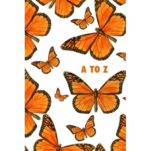 Monarch Butterfly A To Z: Alphabetical Notebook