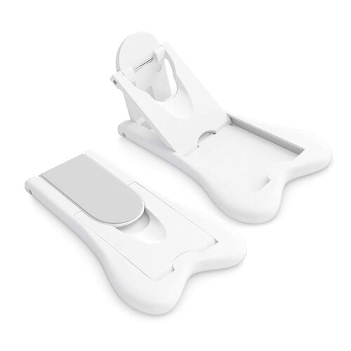 Serrures De Sécurité Pour Enfants Pour Armoires Et Tiroirs, Serrure De Porte Coulissante, Serrures D'armoire De Bébé Faciles À Installer, Loquets De Sécurité Pour Armoire De Bébé, Lot De 2, Blanc (Lot