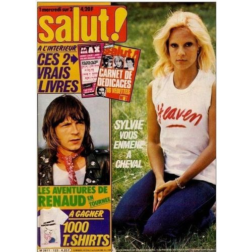 Salut 123 1980 Renaud Sechan/Vartan/Juvet/Nicoletta/Rose Laurens/Mitchell/Charden/Gere