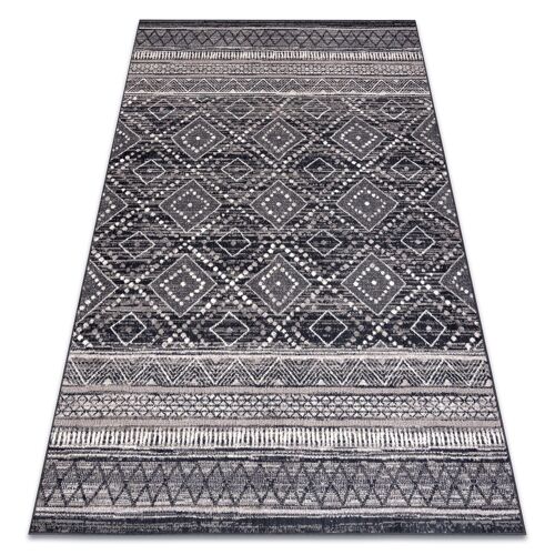 120x170 Cm Tapis Laine Angel 7886 / 52055 Diamants, Ethnique Gris / Beige