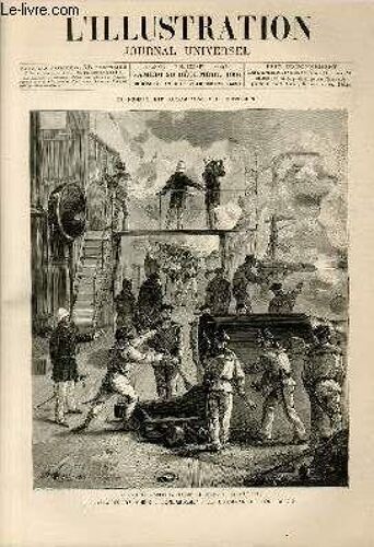 L'illustration Journal Universel N° 2182-Gravures : Les Affaires De Chine : Bombardement De L'arsenal De Fou-*Tcheou- Jeux Et Jouets Du Jeune Age - Jules Bastien-Lepage - Noemakal La Rousse ...