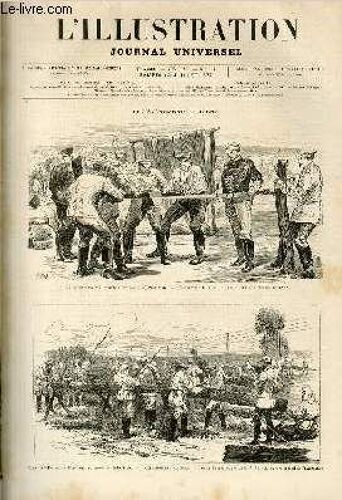 L'illustration Journal Universel N° 1794- Histoire De La Semaine - Courrier De Paris - Les Envois De Rome - Muguette Nouvelle (Suite) - Variétés Les Actualités Astronomiques - Jupiter  - ...