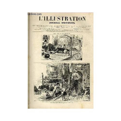 L'illustration Journal Universel N° 1798- Histoire De La Semaine - Courrier De Paris - Muguette Nouvelle (Suite) - Concours De Sculpture - Bibliographie - Petite Monnaie  De L'histoire - Les ...