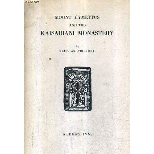 Mount Hymettus And The Kaisariani Monastery.