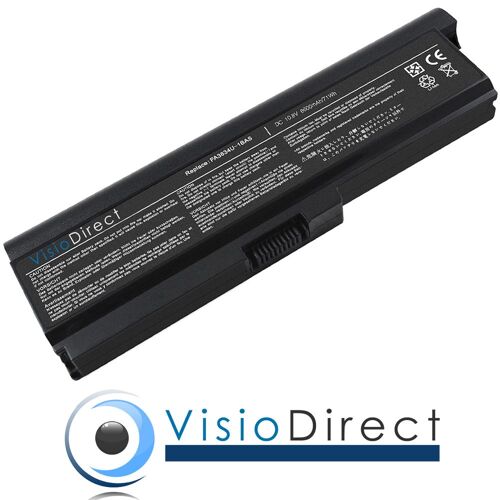 Batterie 10.8V 6600mAh pour ordinateur portable TOSHIBA Satellite P755D-S5266 - Visiodirect -