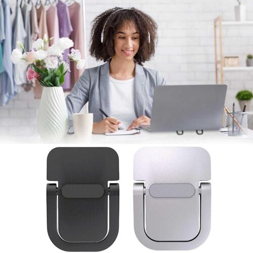 2Pcs Mini Support D'ordinateur Portable Support De Bureau Universel Pour Ordinateur Portable Support de Pied Portatif Mini Invisible Supports Pour Ordinateur Portable Pour Ordinateur Portable Tablette