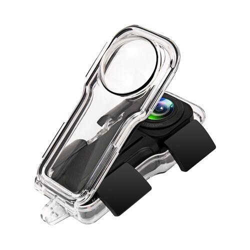 Étui de protection d'objectif étanche, couvercle de protection Transparent anti-rayures, accessoires pour appareil photo Insta360 One RS 1 pouce