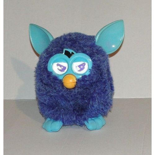 Furby Boom Bleu Sonore Yeux Lumineux Peluche Furby Interactif Parlant Fr Hasbro