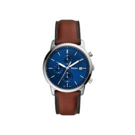 Montre Homme Fossil The Minimalist En Cuir Marron