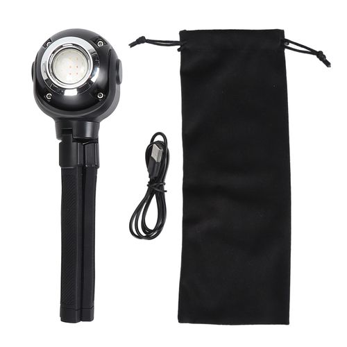 TréPied Portable éTanche Ipx4, Rechargeable, Support à Aspiration MagnéTique, Lampe De Camping Pour L'entretien Du Cyclisme