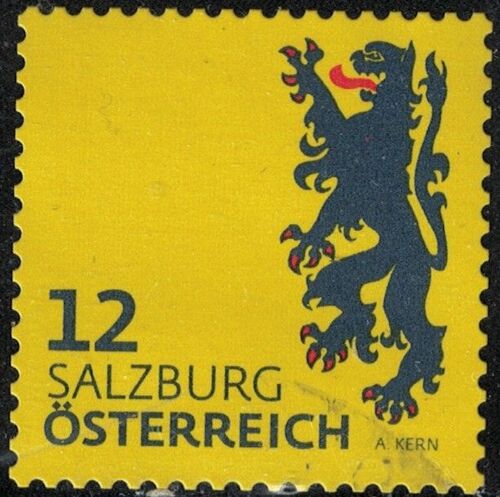 Autriche 2018 Oblitéré Used Armoiries Salzburg Coat Of Armes Blason De Salzbourg Y&t At 3229 Su