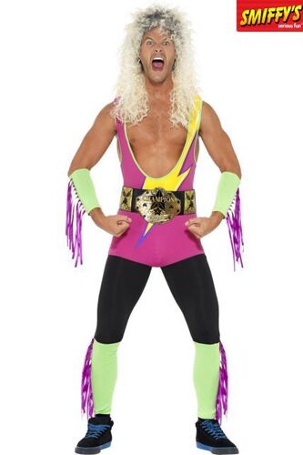 Déguisement De Catcheur Rétro Taille M