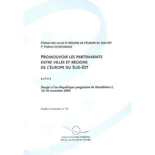 Promouvoir Les Partenariats Entre Les Villes Et Regions De L'europe Du Sud-Est