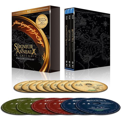Le Seigneur Des Anneaux : La Trilogie - Version Remasterisée - Blu-Ray