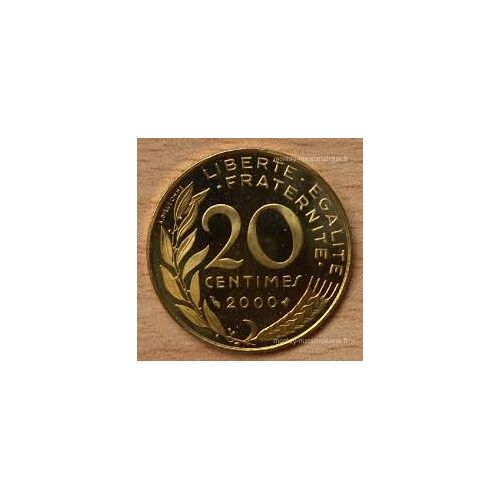20 Centimes 2000 (France)
