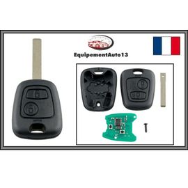 Clé Électronique Vierge Compatible Peugeot 307 Citroen C2 ,C3