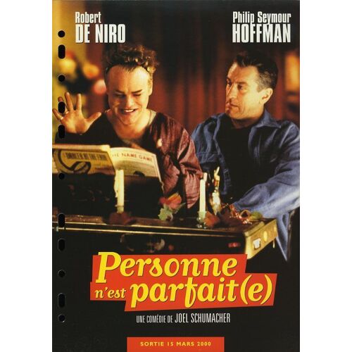 Personne N'est Parfait(E), Synopsis, De Joel Schumacher, Avec Robert De Niro, Philip Seymour Hoffman