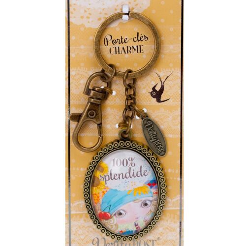 Porte-clefs Verity Rose Splendide