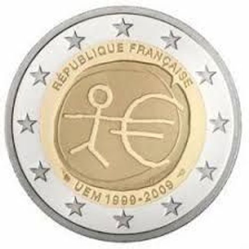 Pièce 2 Euros Commemorative 2009 France