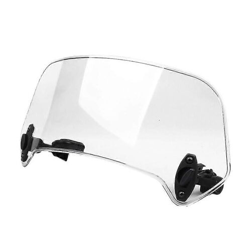 Couleur Transparente Moto Universel Pare-Brise Réglable Extension Pare-Brise Becquet Deflecto -Ja