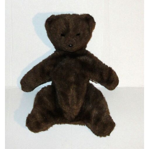 Peluche Ours Ancienne Anima - Vintage 1960 - Fabriquée En France