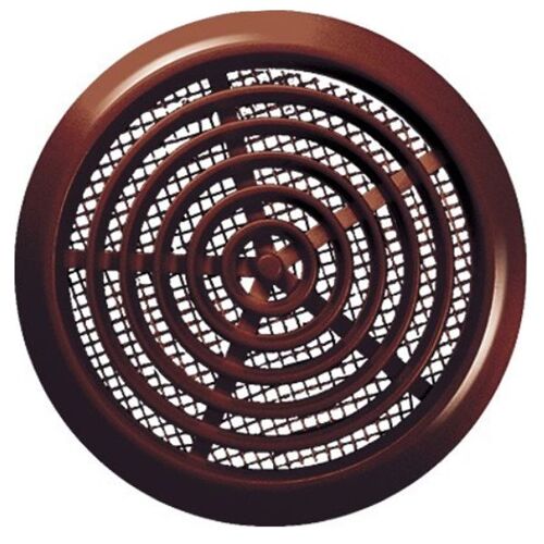 80mm diamètre trou brun porte ronde air évent grille boiserie meubles