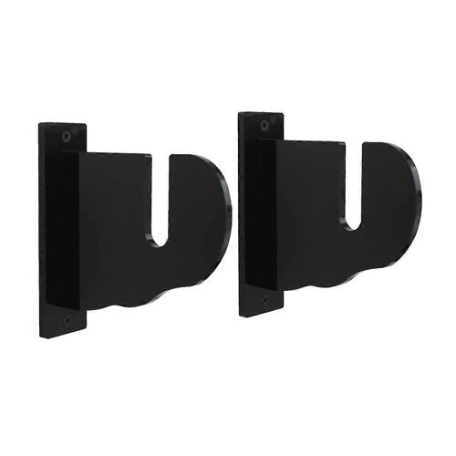 Skateboard Présentoir Rack Holder Snowboard Rack Mural Cintre Skateboard Support Mural Noir