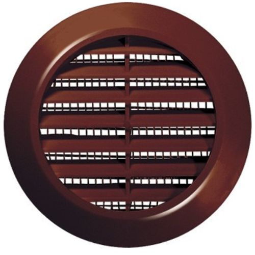60mm diamètre trou brun porte ronde air évent grille boiserie meubles