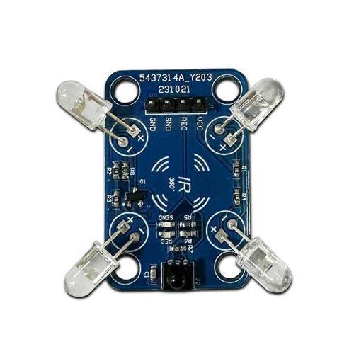 Émetteur-récepteur infrarouge 360 Transmission de signal infrarouge sans angle mort multifonctionnel