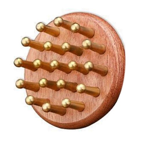 Méridien Massage Peigne Tête Gua Sha Outil De Massage Bois Thérapie Peignes De Massage Circulation Sanguine Grattage Masseur