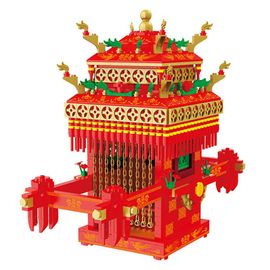 Chaise De Mariage De Style Chinois, Mini Blocs De Construction, Modèle Moc, Jouets En Briques De Diybrick, 2021