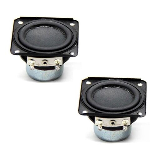 Haut-parleur audio 1,8 pouces 4Ohm 10W 48mm Basse Multimédia Haut-parleur DIY Son Mini Haut-Parleur avec Mounti